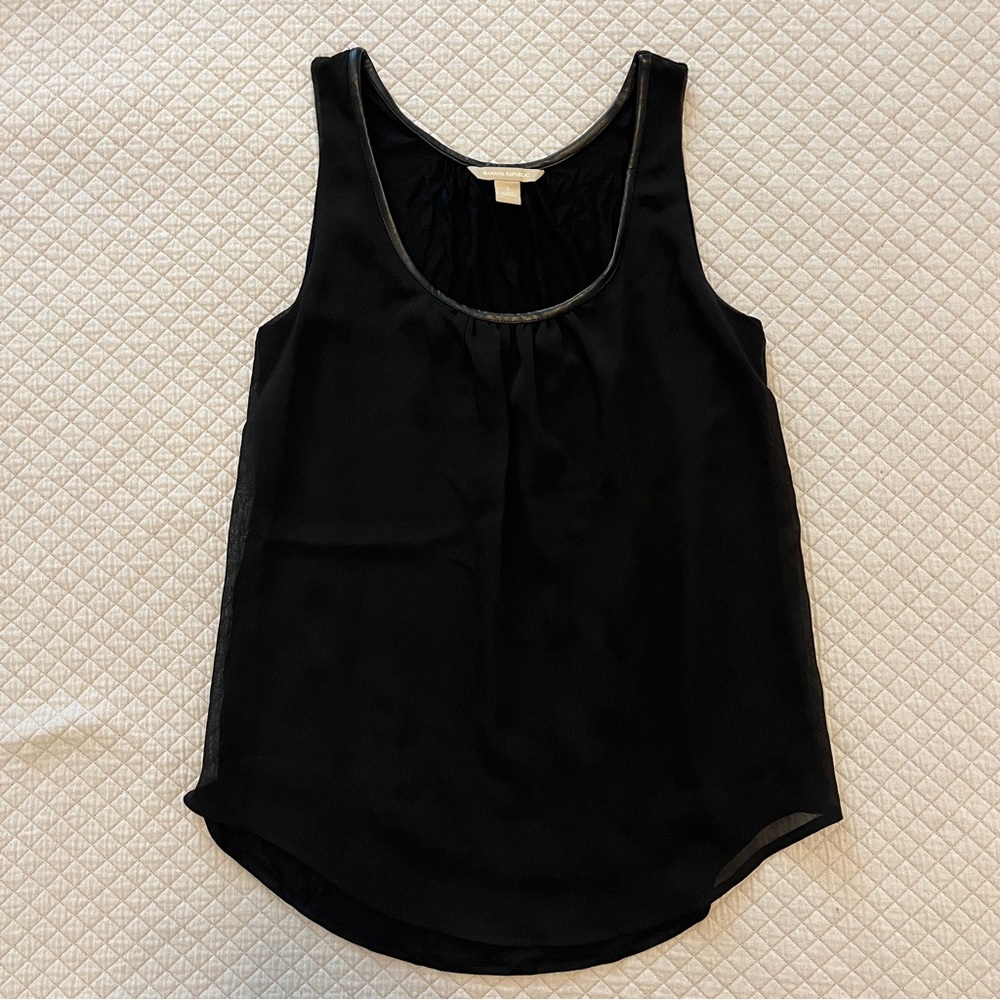 Black Banana Republic dressy sleeveless top